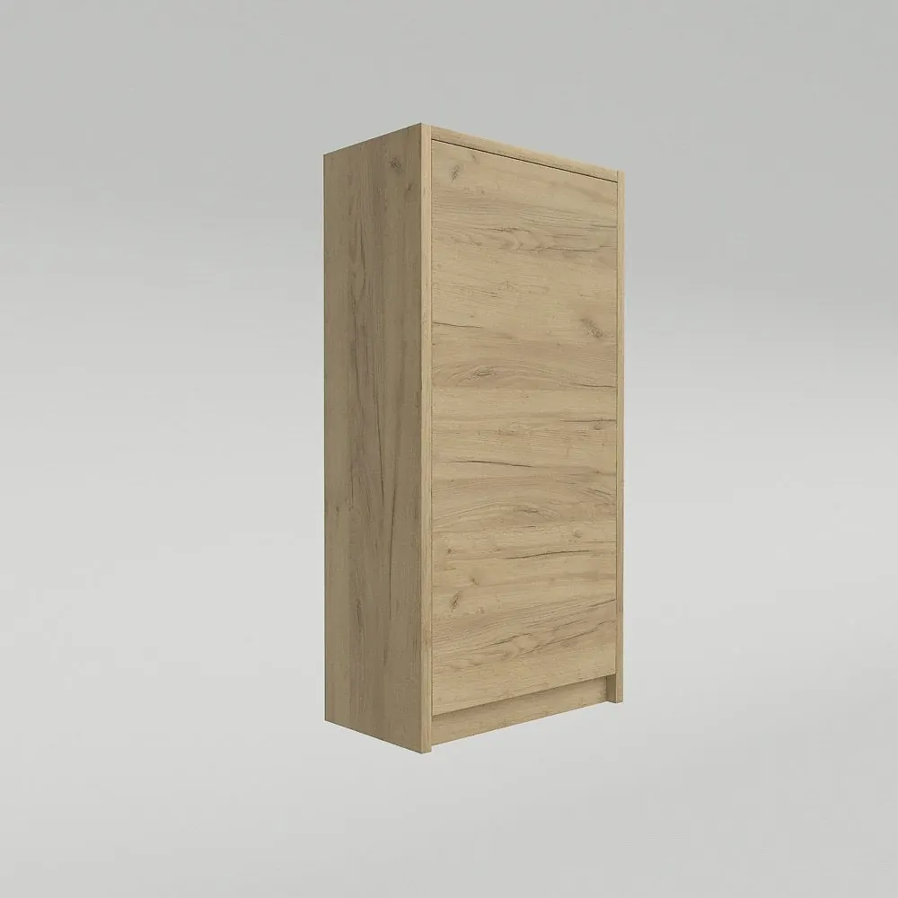 Colonna bagno pensile CARMEN sospeso ROVERE CHIARO 70 x 35 x 22 cm - immagine 2