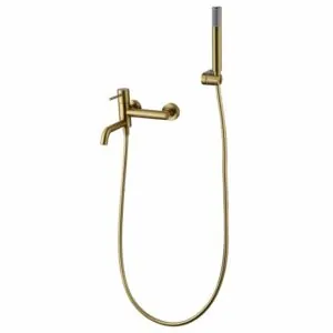 Rubinetto per kit vasca/doccia monza oro spazzolato[ VAROBATH ]