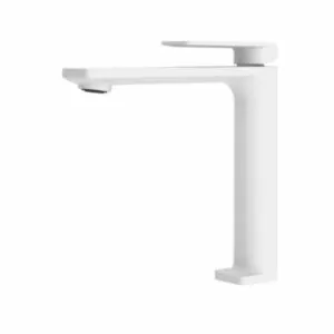 Miscelatore lavabo alto XL Fiji bianco opaco[ VAROBATH ]