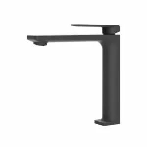 Miscelatore lavabo alto XL Fiji nero opaco[ VAROBATH ]