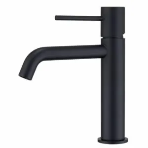 Miscelatore lavabo Monza nero opaco [ VAROBATH ]