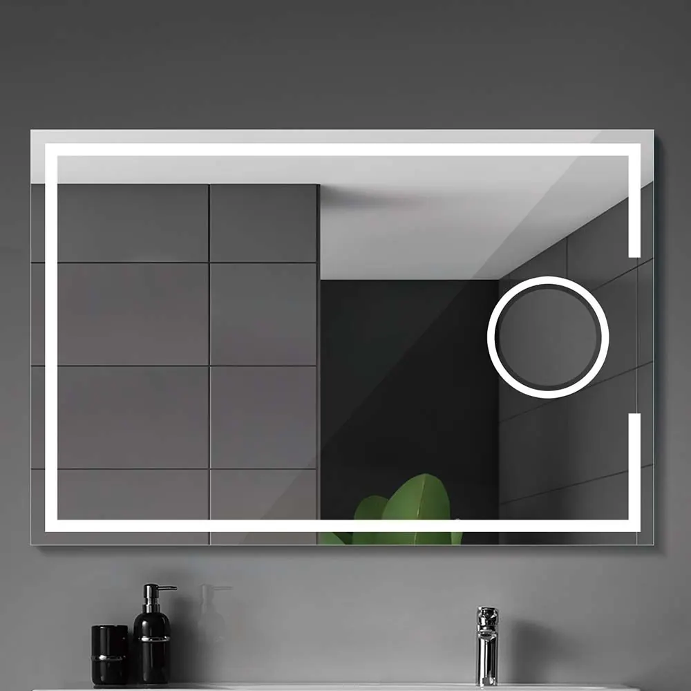 Specchio rettangolare ANNA luce led perimetrale