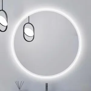 Specchio tondo MOODY luce led perimetrale