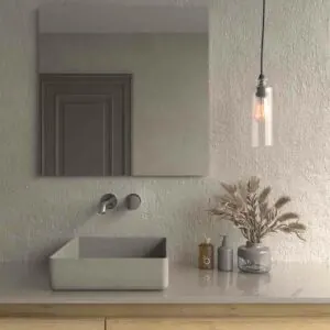 Specchio rettangolare ALMA senza luce