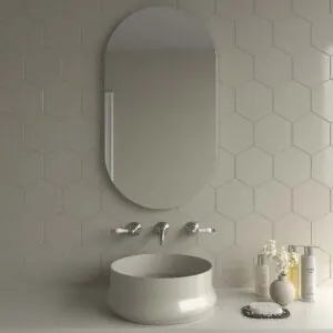 Specchio ovale GALA senza luce