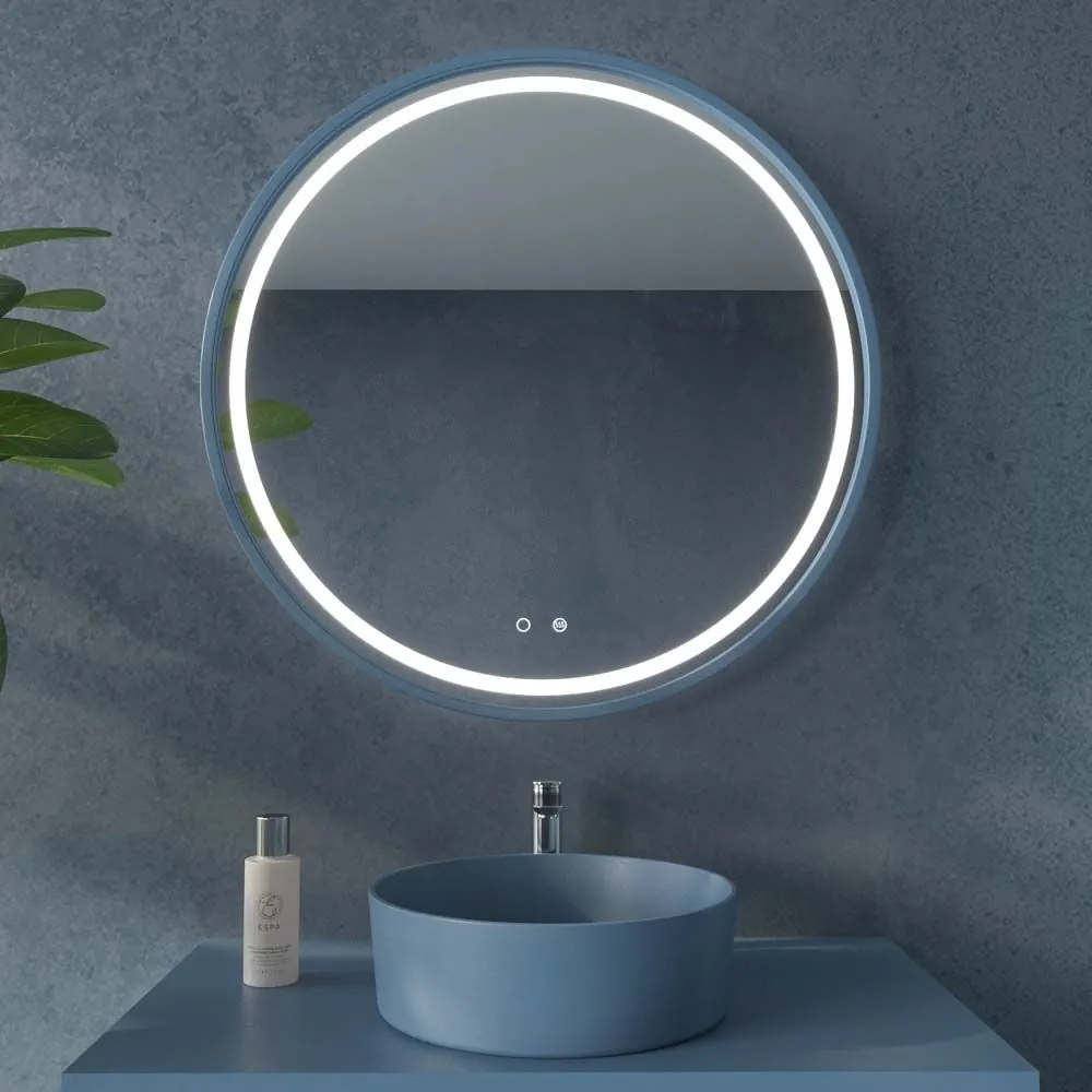 Mobile bagno sospeso 2 cassetti CLAIRE con lavabo in Solid Surface TURCHESE PASTELLO - immagine 3