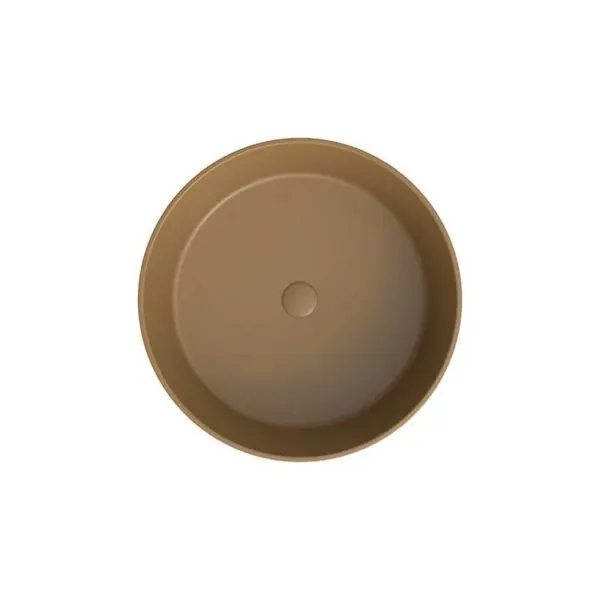 Lavabo da appoggio OSIRIS Solid Surface Clay - immagine 3