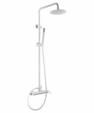 Colonna doccia Milos bianco opaco [ VAROBATH ]