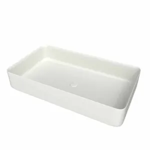 Lavabo da appoggio FOGO Solid Surface White