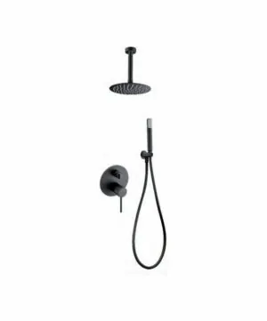 Colonna doccia ad incasso Thalos Stick nero opaco [ VAROBATH ]