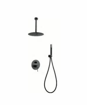 Colonna doccia incasso Top Black Gun Metal [ VAROBATH ]