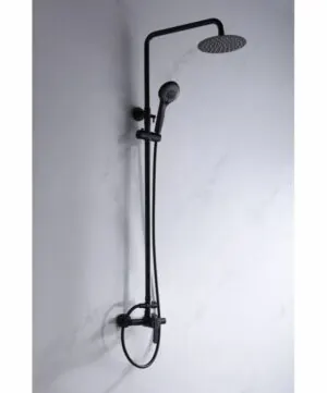 Colonna doccia Roma nero opaco [ VAROBATH ]