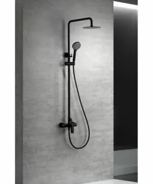 Colonna doccia Ural nero opaco [ VAROBATH ]