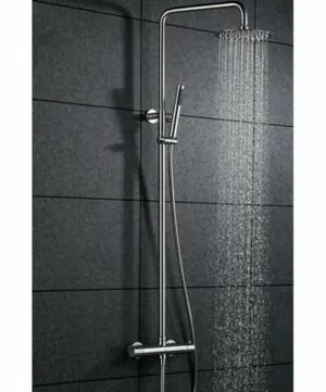► Set doccia termostatico Moscow in acciaio S.316 [ VAROBATH ]