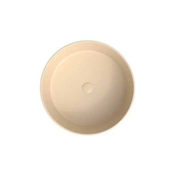Lavabo da appoggio OSIRIS Solid Surface Cream - immagine 3