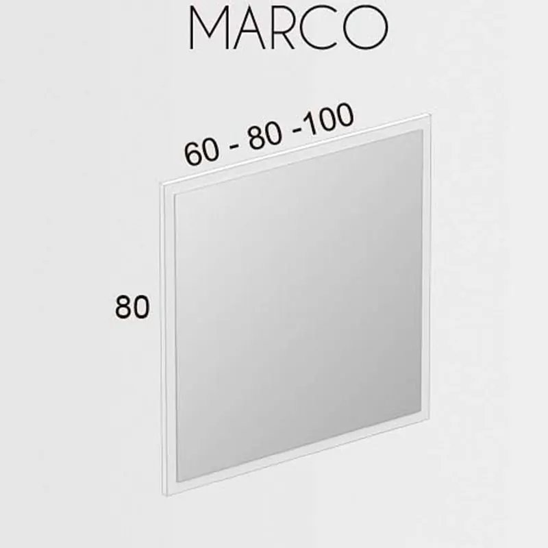 Mobile bagno CAROLA sospeso 2 cassetti - 1 anta con lavabo in ceramica - Rovere Britain - immagine 7
