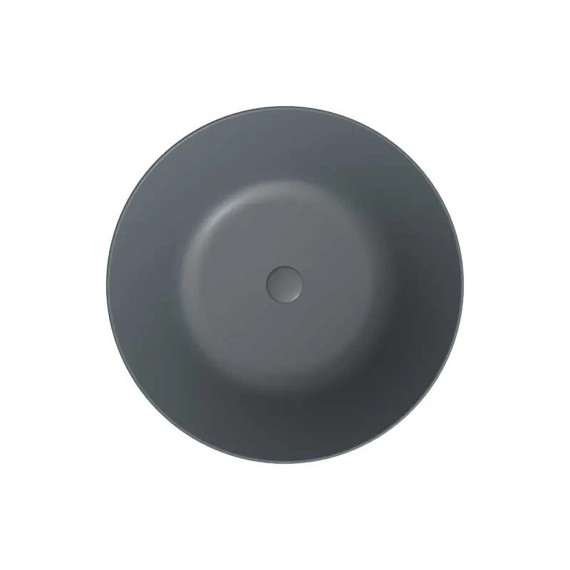Lavabo da appoggio AJAX Solid Surface Graphite - immagine 3