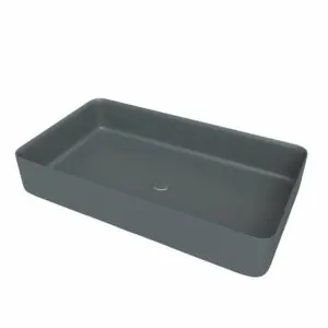 Lavabo da appoggio FOGO Solid Surface Graphite