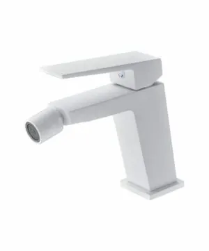 Miscelatore bidet Art bianco opaco [ VAROBATH ]