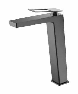 Miscelatore lavabo alto Sweden nero opaco [ VAROBATH ]