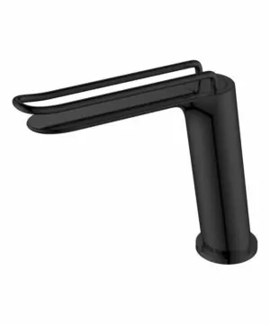 Rubinetto lavabo Belize nero opaco [ VAROBATH ]