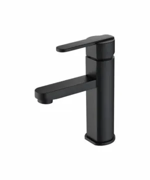 Rubinetto per lavabo Roma nero opaco [ VAROBATH ]