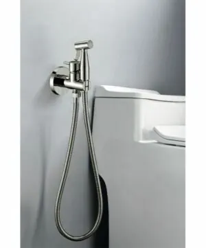 Miscelatore bidet incasso Munich nichel spazzolato [ VAROBATH ]