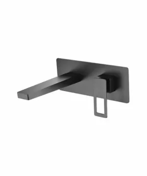 Miscelatore lavabo incasso Sweden nero opaco [ VAROBATH ]