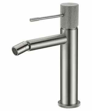 Miscelatore bidet Line nichel spazzolato [ VAROBATH ]