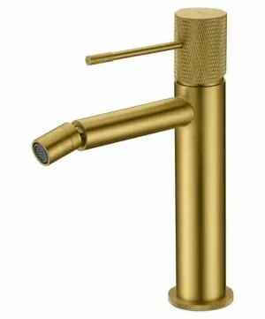 Miscelatore bidet Line oro spazzolato [ VAROBATH ]