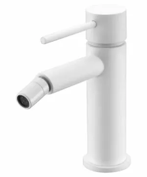 Miscelatore bidet Milos Stick bianco opaco [ VAROBATH ]