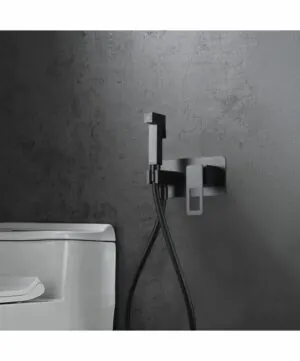 Miscelatore incasso bidet Sweden nero opaco [ VAROBATH ]
