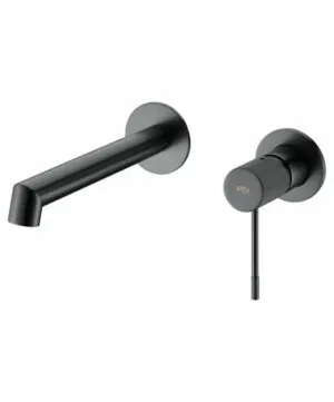 ► Rubinetto per lavabo a scomparsa Line Black Gun Metal [ VAROBATH ]