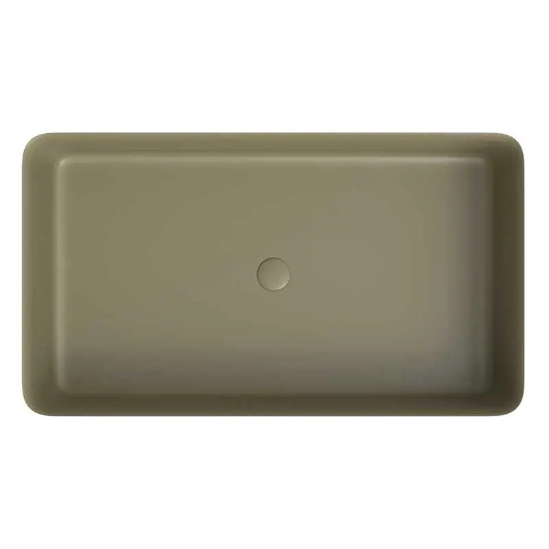 Lavabo da appoggio FOGO Solid Surface Moss - immagine 3