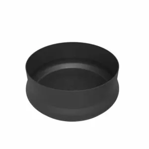 Lavabo da appoggio GENIL Solid Surface Nero