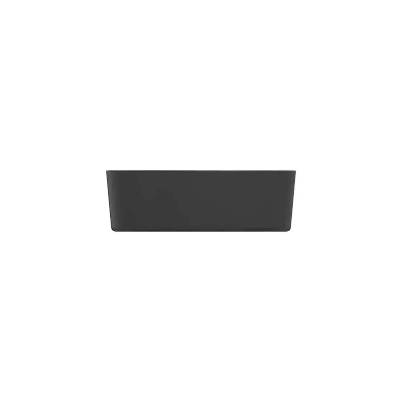 Lavabo da appoggio OSIRIS Solid Surface Black - immagine 2