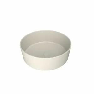 Lavabo da appoggio OSIRIS Solid Surface Pearl