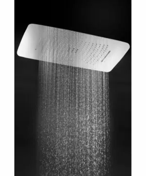 Speciale soffione doccia da incasso a soffitto di lusso con cascata e effetto pioggia VAROBATH