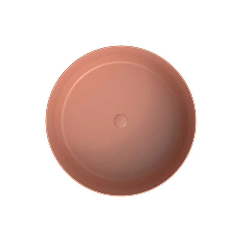 Lavabo da appoggio GENIL Solid Surface Pale Pink - immagine 3