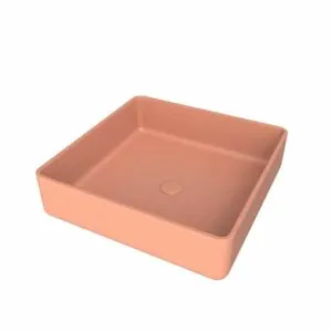 Lavabo da appoggio SATET Solid Surface Pale Pink
