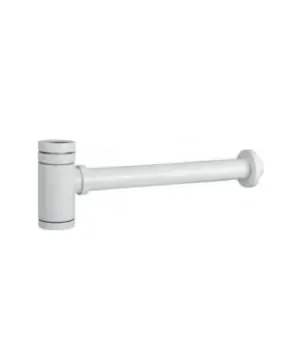 Sifone a vista per lavabo o bidet VAROBATH bianco opaco