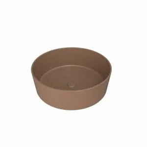 Lavabo da appoggio OSIRIS Solid Surface Tierra