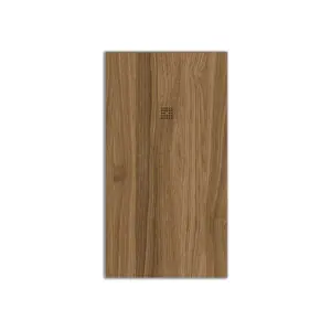 Piatto doccia in resina texture ardesia Finitura effetto legno di ciliegio – antiscivolo STONE 3D moderno