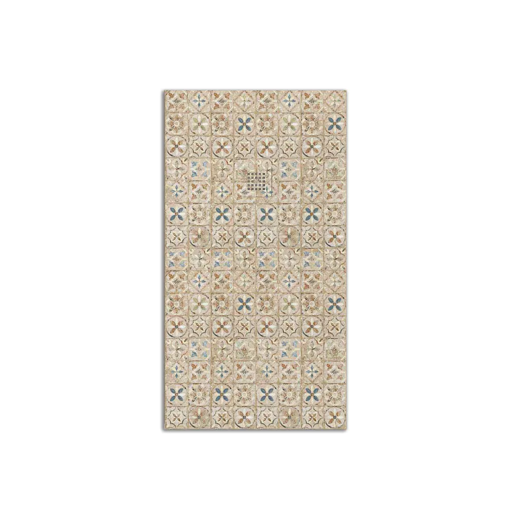Piatto doccia in resina texture ardesia. Effetto su Cielo idraulico – PIETRA 3D moderna antiscivolo