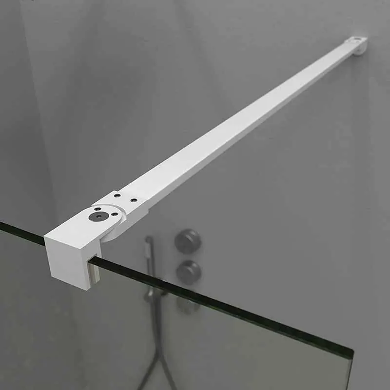 Parete doccia fissa ZEN con SERIGRAFIA. Con trattamento anticalcare. Finitura bianco opaco - immagine 3