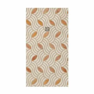 Flamand ardesia texture Piatto doccia in resina Art-Deco. Antiscivolo STONE 3D moderno