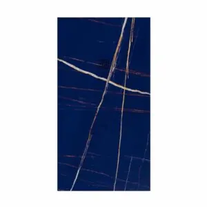 Piatto doccia in resina con texture ardesia. Effetto marmo blu Sahara – antiscivolo STONE 3D moderno