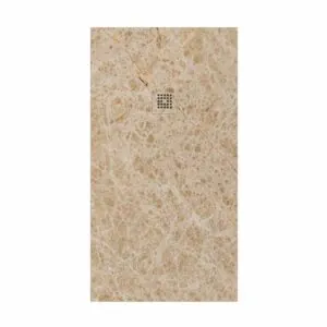 Piatto doccia in resina con texture ardesia. Asper effetto marmo – STONE 3D antiscivolo moderno