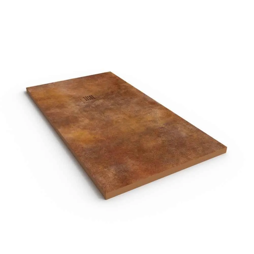 Piatto doccia effetto Cupra Cemento e altri colori – antiscivolo STONE 3D moderno - immagine 2