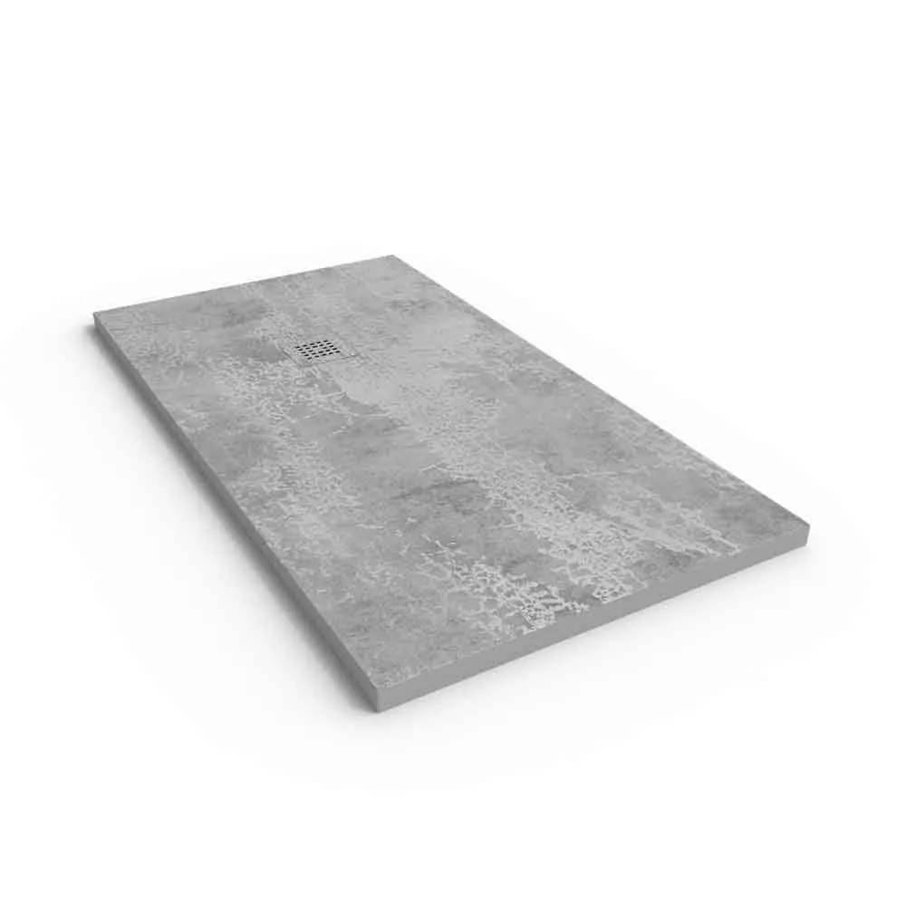 Piatto doccia effetto cemento Girafe e altri colori – antiscivolo moderno STONE 3D - immagine 2